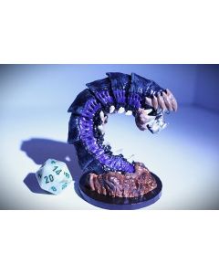 Purple Worm (Painted)