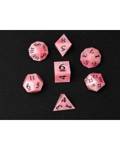 Pink Dice Set