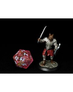 Tabaxi Soldier Sword and Shield (Painted)