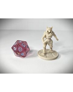 Tabaxi Rogue with Daggers (Unpainted)