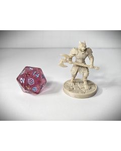 Tabaxi Warrior with Axe (Unpainted)