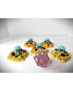 Treasure and Gem Pile 4pk