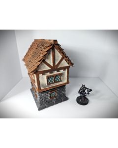 Two Story Cottage (Painted)